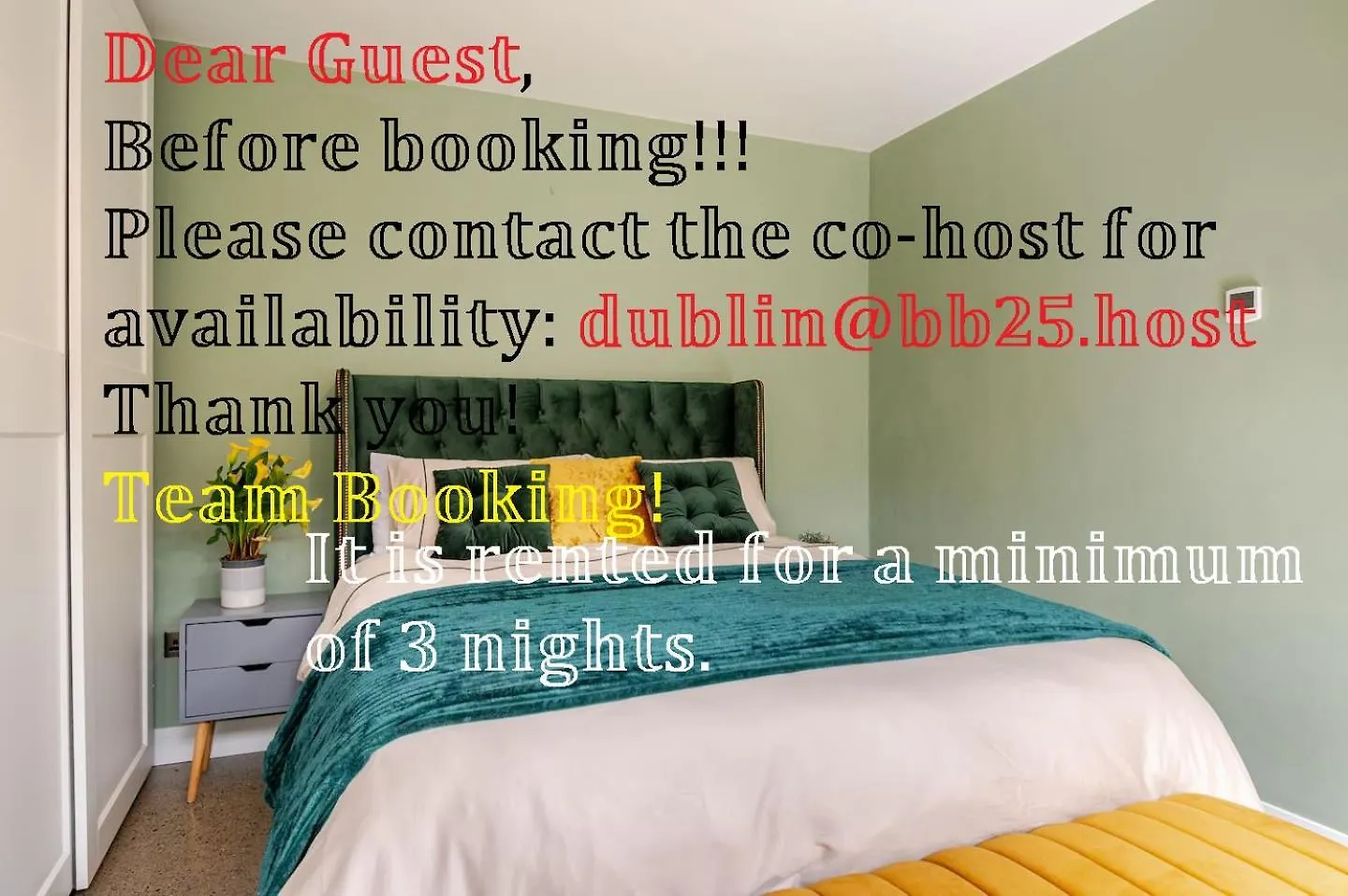 Apartment Dublin Citycenter 3 Bedroom Sercox